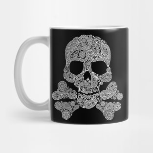 ethnic skull motif Mug